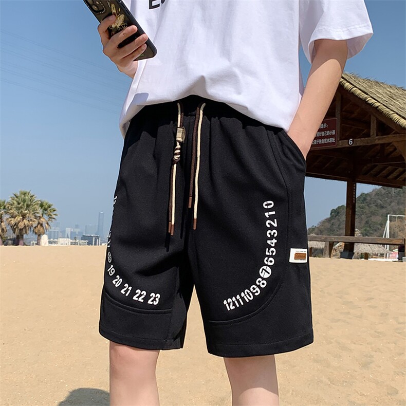 2024美式短裤男重磅300克菠萝格抖音得物五分裤女-2404批22控48,男装牛仔裤,星座207