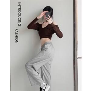中性2023秋冬卫裤高弹健康布聚酯纤维 WK10-1特批22图片