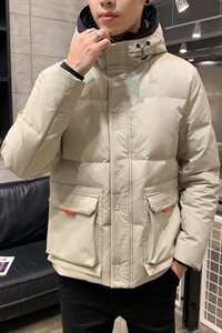 含款2020年冬季新款ins休闲羽绒服男DS-B293-F706图片
