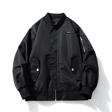 现货2色欧美街头酷炫棒球服飞行服夹克棉服外套，男装夹克，电商A105