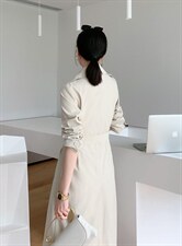 春季时尚风衣，女装风衣，艾慕缇(1F)