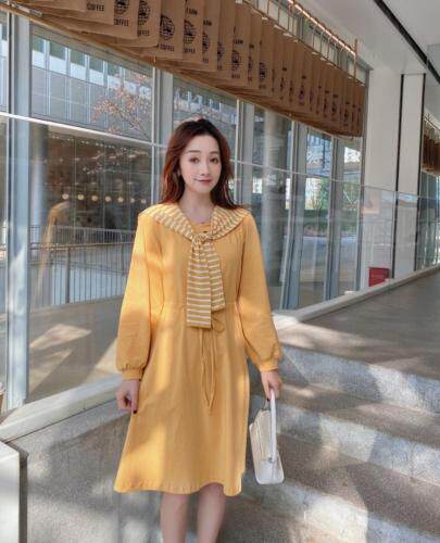 【现货】早春新款韩版学院风连衣裙，女装连衣裙，E莎