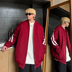 特p80控138抖控148绗棉三条杠棉服外套情侣格子棉衣面包服男MY247，男装棉衣，电商B370