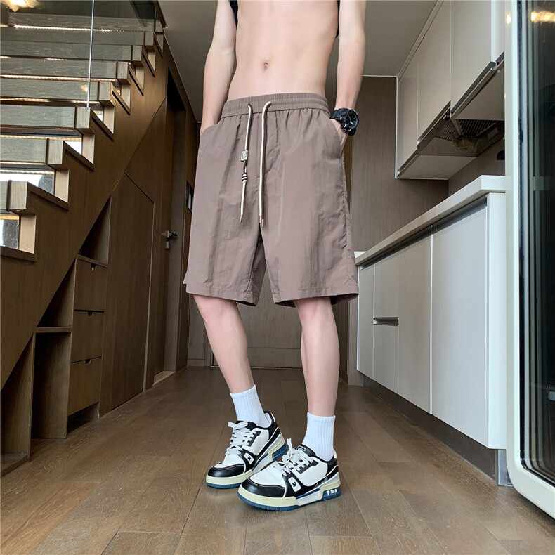 夏季薄款速干五分休闲短裤DK058模特酒店锦纶(S-2XL)TP22,男装休闲裤,电商A088