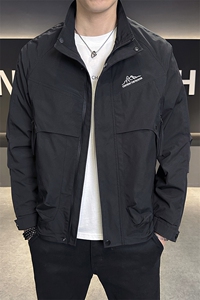 夹克男秋季立领高品质外套型男商务休闲百搭外套夹克N8816-P75图片