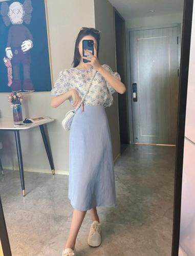 新款两件套，上衣半裙可分开，女装半身裙，欧菲拉