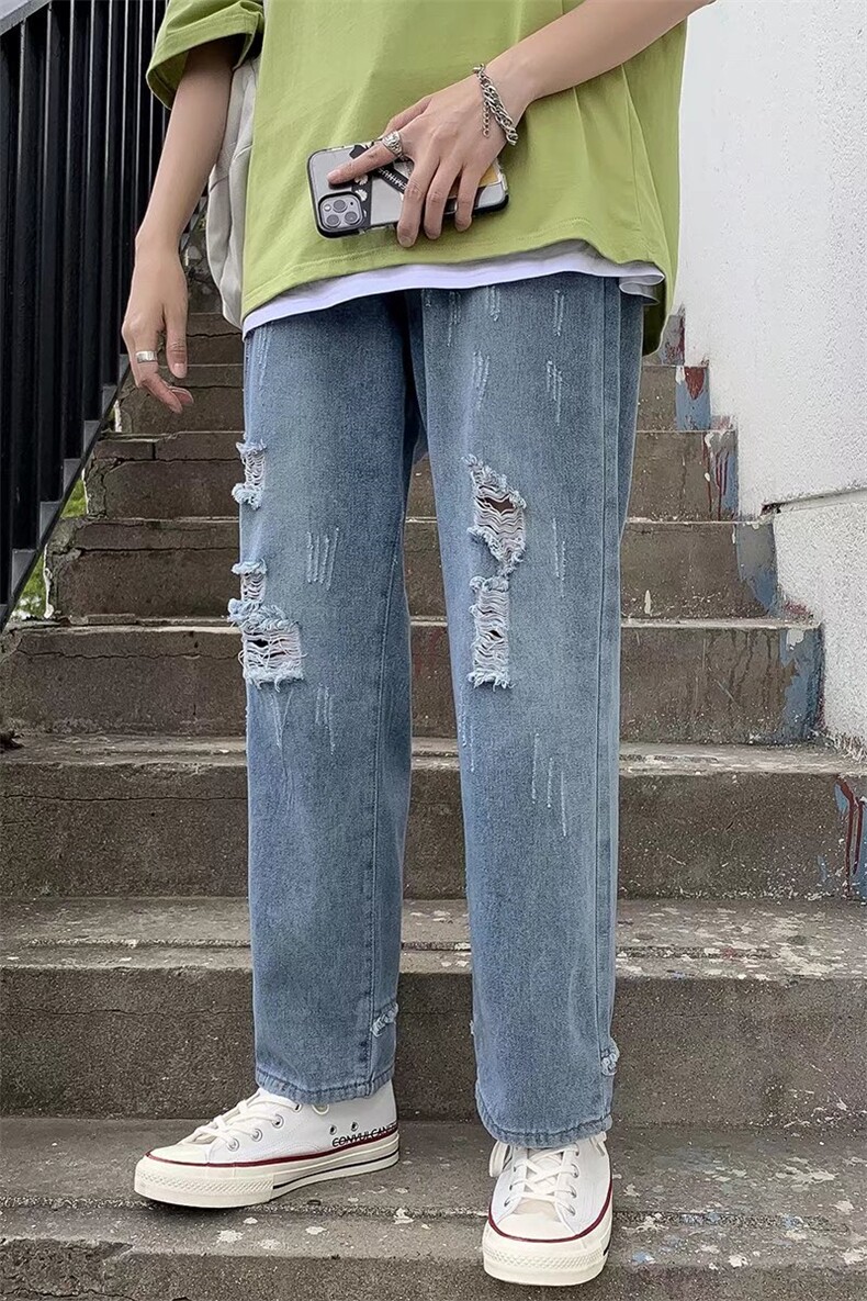 潮流春季牛仔裤男牛仔长裤A52P38,男装牛仔裤,星座1116-2