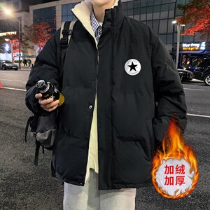 ！2023秋冬新款男士棉衣加绒加厚中性棉服外套MY105特P78,男装棉衣,电商B220