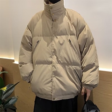 棉衣男韩版潮流复古高街帅气保暖宽松2024冬季ins外套MF045-P80，男装棉衣，星座412-3