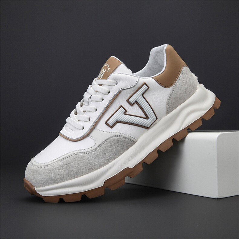 3259-P295阿甘鞋休闲男鞋秋2023新款百搭头层牛皮男士休闲鞋，男鞋休闲鞋，星座1407-3