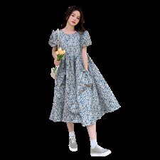 已出现货法式清新仙女裙251-25108-P105-K158，女装连衣裙，浙宝189
