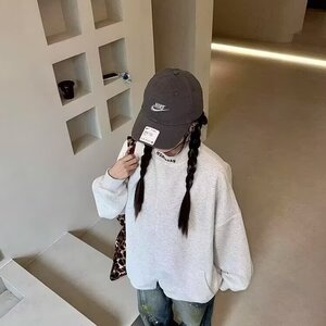 H976-P40 高级设计感米白色毛呢外套女春秋新款韩版小个子图片