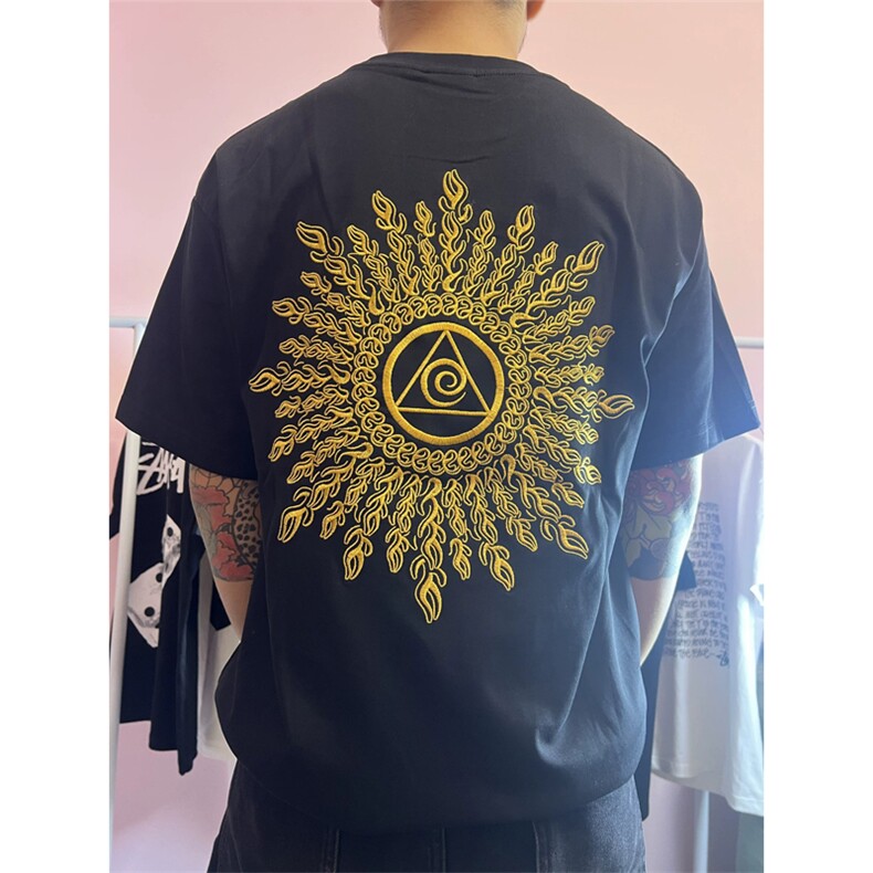 网图有货 刺绣光明之眼短袖t恤 印花版A474-P25 刺绣版A438-P35图片