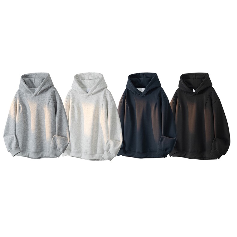 高品质秋冬加绒卫衣连帽上衣D329-QM253-加绒P65-控98，男装卫衣，电商D329