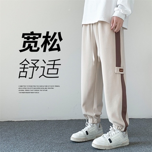 重磅运动卫裤男春秋百搭束脚裤休闲裤潮牌长裤子K0359-P45图片