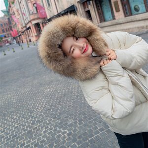 现货 冬季韩版女短款棉衣面包服 帽可卸 229-8820图片