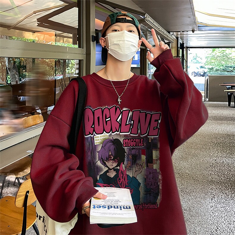 直播品质360克重磅美式卫衣H269特P28同步供应棉H269HM特P38,男装卫衣,电商A486