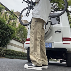 港风大码日系复古条纹阔腿休闲裤长裤男insXZ213-SG8625-P60控78，男装休闲裤，星座213