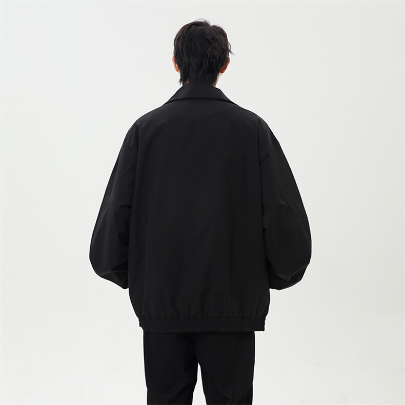 春季港风大码美式潮流宽松百搭立领夹克外套XZ213-JK3000-P65控88,男装夹克,星座213