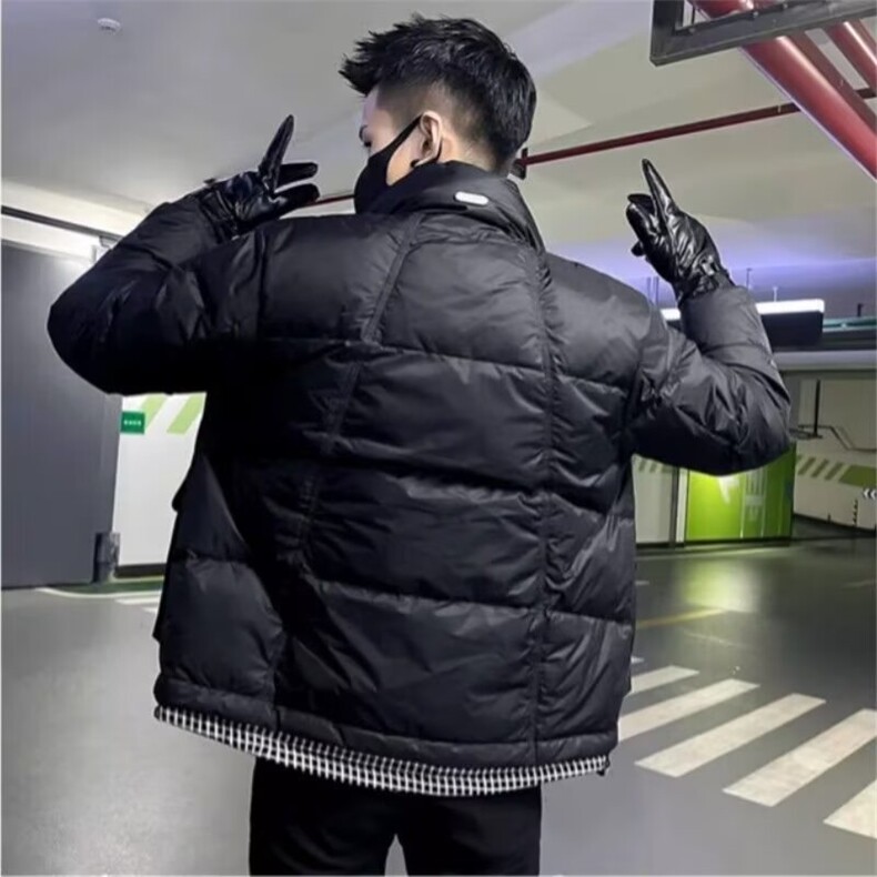 网络图现货潮牌网红痞帅新款秋冬季男装男士休闲棉衣JM607-P80,男装棉衣,星座715-7