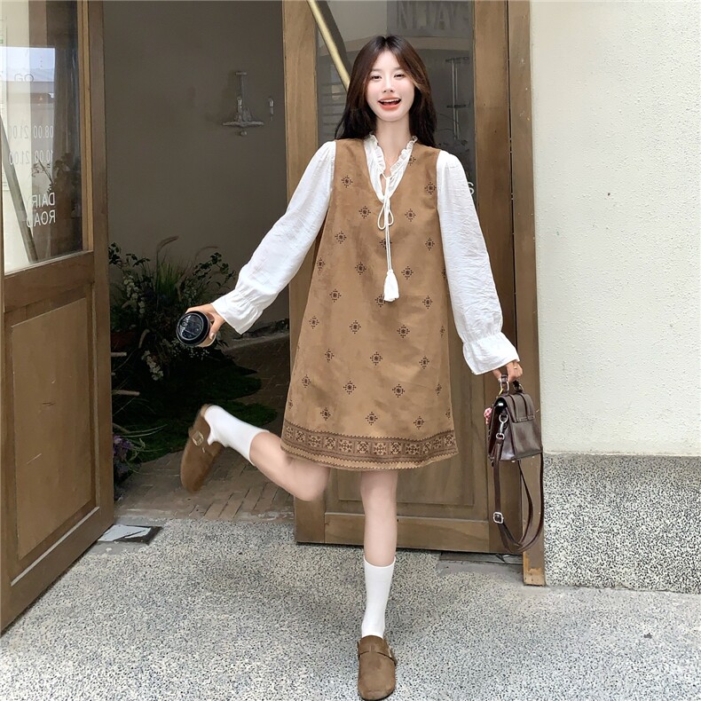 新款！大量！波西米亚两件套连衣裙2C133-8978-P165-K228,女装套装/套裙,2C133