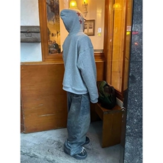 2025新款旗拉链帽衫卫衣宽松简约开衫男女同款潮流帅气百搭，男装卫衣，四季星座505