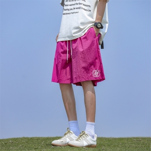 夏季新款美式短裤男潮牌薄款运动休闲五分裤子D029-P30图片