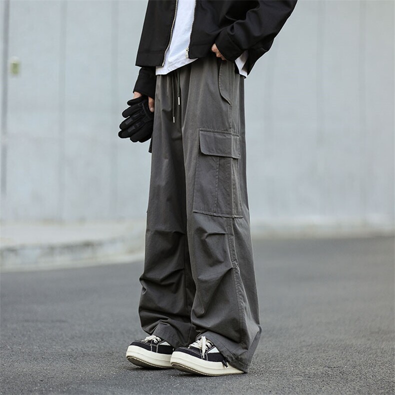 903-SK16 -特P55 S-3XL 工装裤 【卡其 军绿  灰色  黑色 】5图片