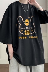 春夏季七分袖t恤男大码五分袖男短袖中袖Q11297-P30，男装T恤，电商A040