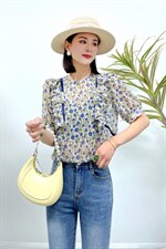 碎花上衣，其它，云落伊里(1F)