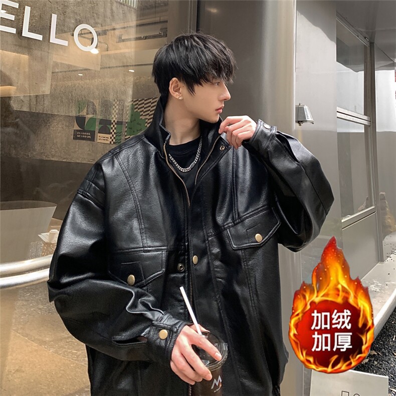 加棉现货2025秋季机车情侣短款时尚都市夹克JK101，P108，男装夹克，星座1209-3