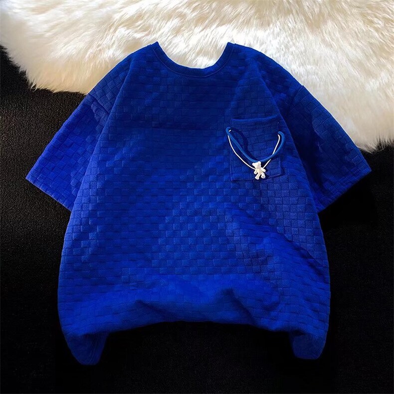 夏季潮牌宽松短袖t恤男士潮潮流ins半袖男生上衣服男T1324-P30,男装T恤,星座512-2