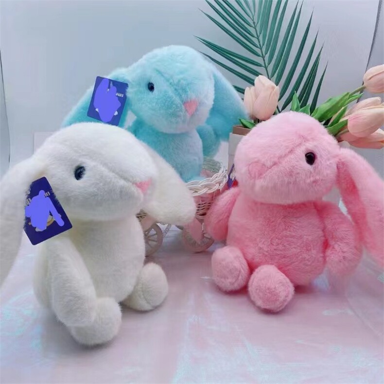 邦尼兔貂毛，淇淇毛绒玩具