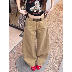 W11130-P53网图现货流行气质日系原宿休闲长裤简约潮流工装裤，男装工装外套，星座1608
