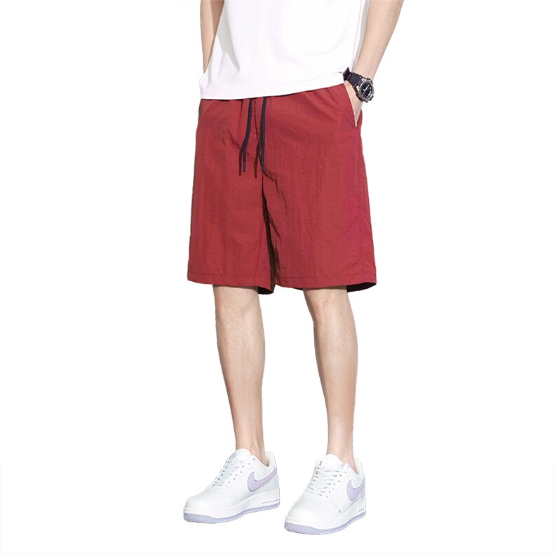 美式高街潮牌休闲短裤潮流宽松五分裤A161-682-P21,男装休闲裤,电商A161