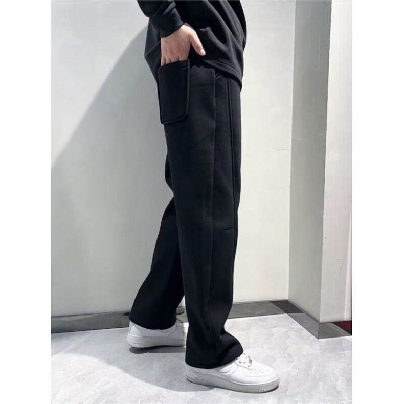 春秋季新款高级舒适加厚重磅肤感棉香蕉平脚裤休闲裤KY195,男装休闲裤,星座1116A（原606A-3）