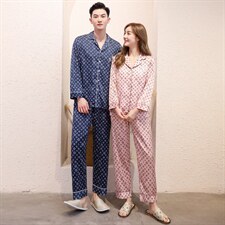 2021夏装家居服情侣装简约气质时尚百搭印花，女装套装/套裙，媚琳依坊