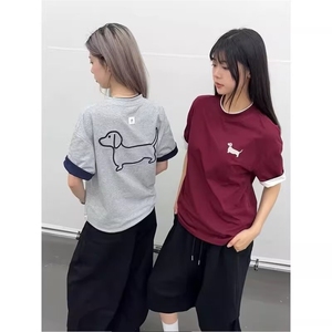 短袖t恤男士宽松夏季潮牌潮流2025新款重磅男生上衣体恤衣服图片