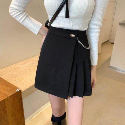 秋季新款百褶拼接半裙，女装半身裙，斐伦缇娜