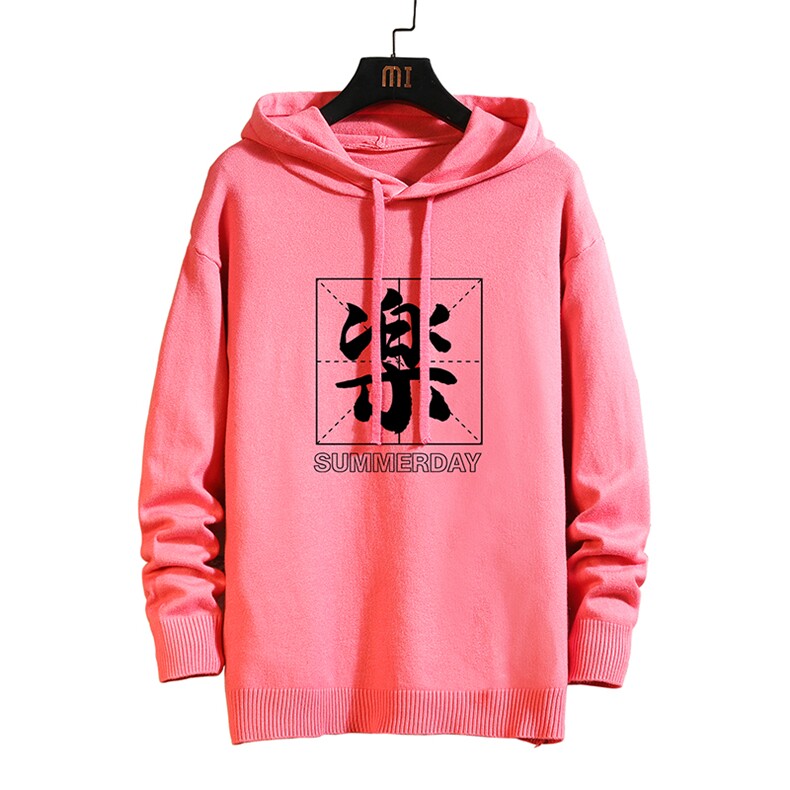 LM68197-P58加绒款-P68连帽毛衣男大码带帽针织衫男毛线衣砖墙,男装针织衫/毛衣,电商A040A