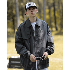 Wt8216-P60日系复古潮流防水夹克棒球服，男装夹克，星座1501-1