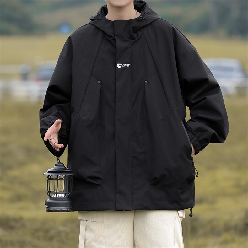 A981-P58秋冬季户外机能工装夹克上衣日系潮牌冲锋衣外套男士,男装夹克,星座512-6