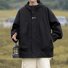 A981-P58秋冬季户外机能工装夹克上衣日系潮牌冲锋衣外套男士，男装夹克，星座512-6