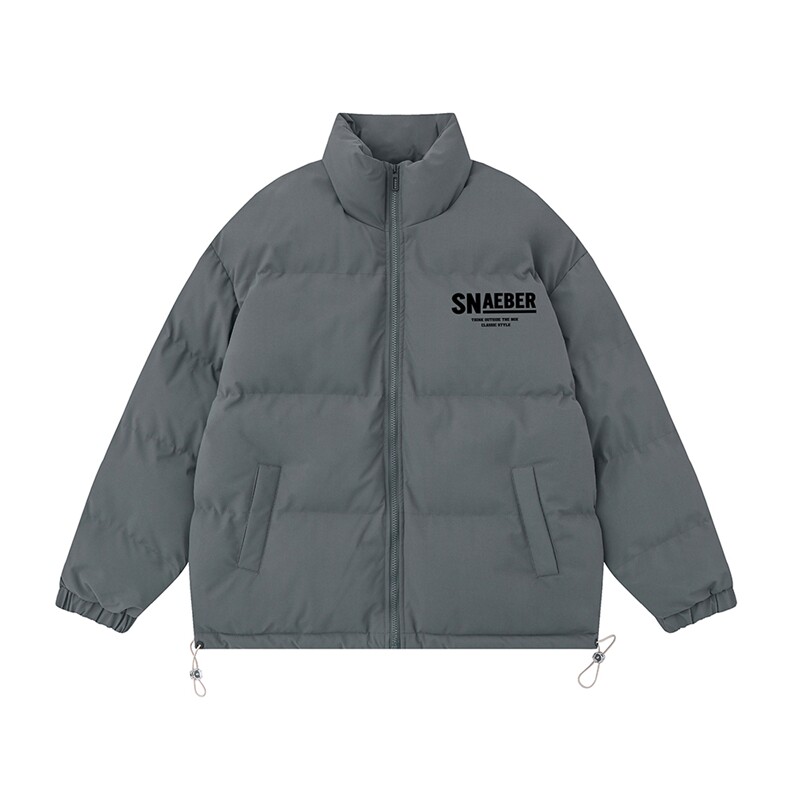 白底23冬季时尚百搭立领美式加厚棉服外套MY62062P85控118,男装棉衣,电商A268-1