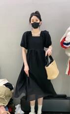 2023夏季新款时尚休闲宽松温柔甜美连衣裙，女装连衣裙，L·H·X