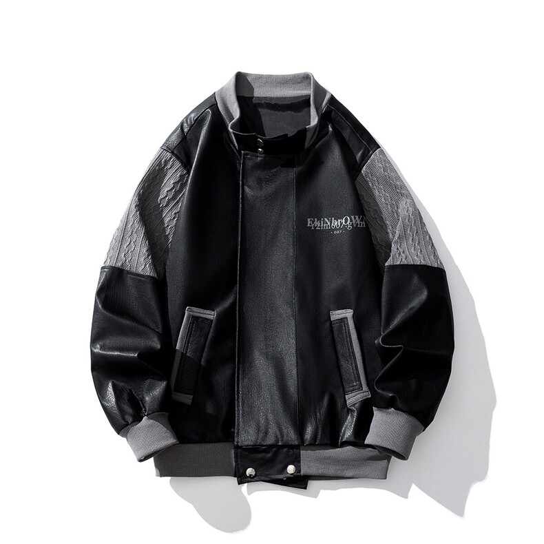 1白底肩膀民族风大码夹克男情侣皮衣男女外套男JK8756P110控149，男装夹克，星座226-2