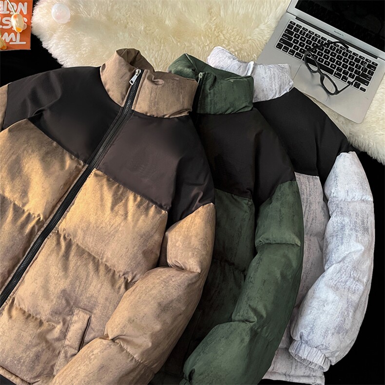 【量大有差】光板拼接冲锋棉衣棉服棉袄三防迷彩面包服G1613-P65,男装棉衣,星座207