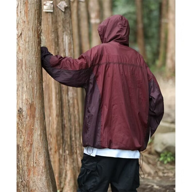 夏季皮肤衣男女夹克长袖情侣户外薄外套防晒服男防紫外线F75,男装防晒衣,星座1116A-1（原606A）