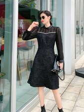 秋装新款连衣裙，女装连衣裙，艾伊贝雪