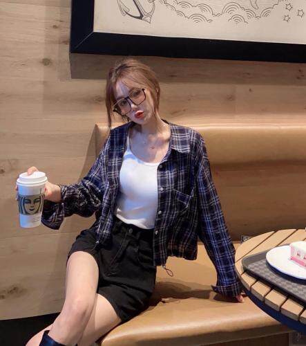 新款格子两件套，其它，秀丽一生